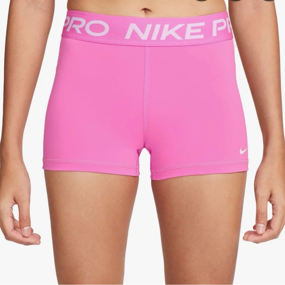 Nike Women's Bright Pink Athletic Shorts